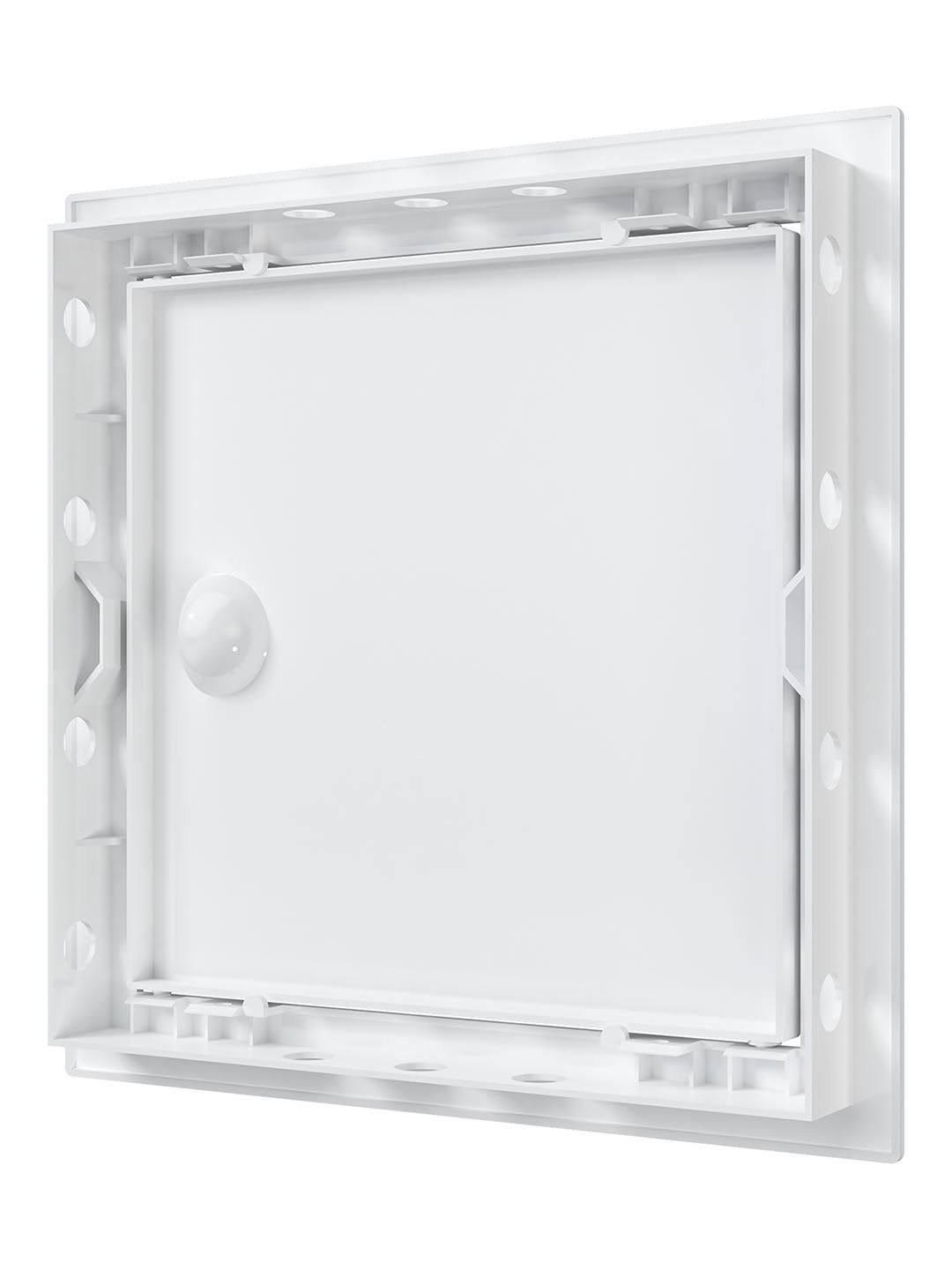 Люк-дверца ревизионная 218х218 с фланцем 196х196 с ручкой АБС Л2020Р