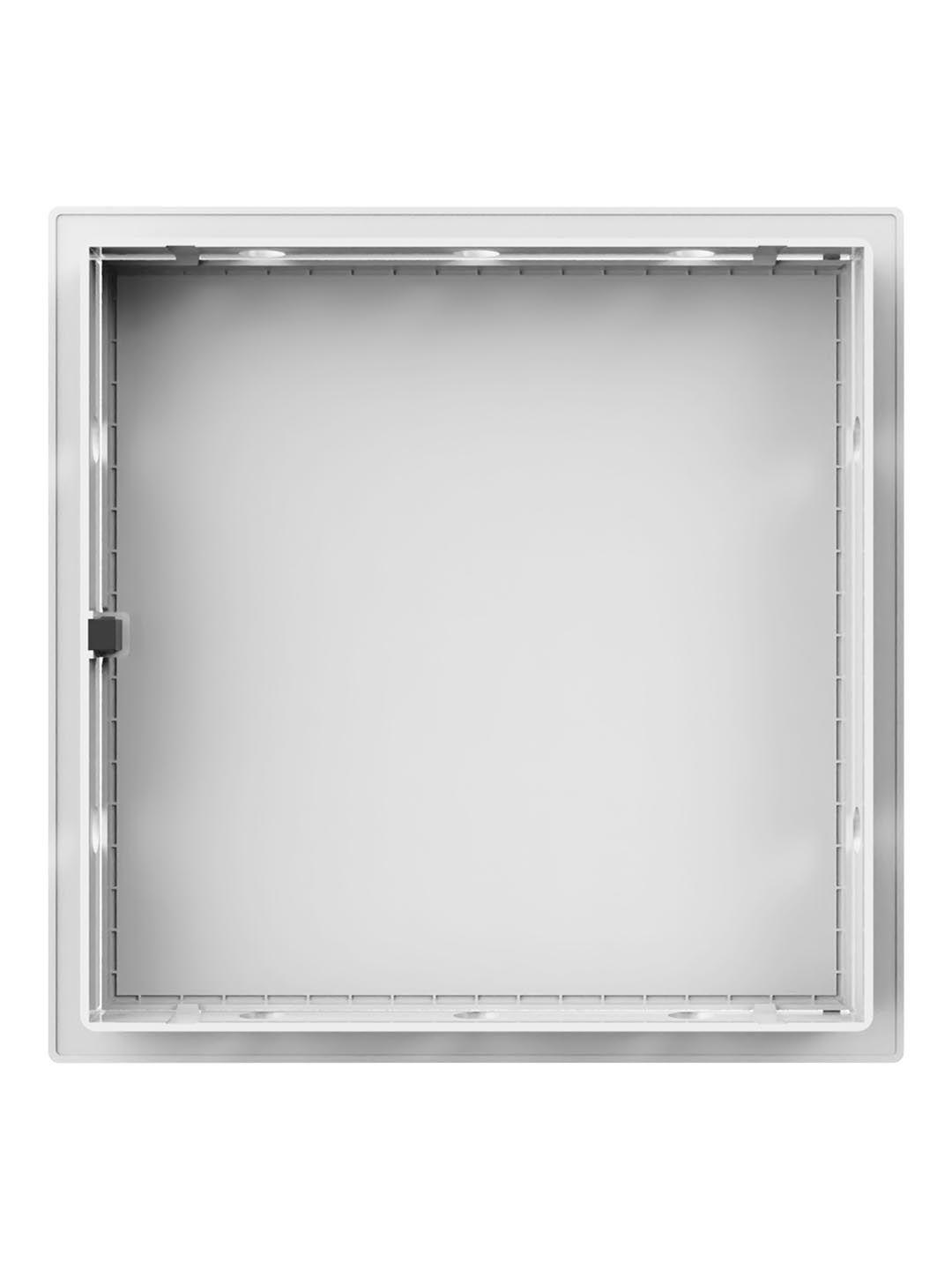 Люк ревизионный LN фланец 200x200 нажимной 224х224 пластик EVECS L2020N