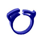 Хомут силовой пластиковый для соед. элем.кругл. формы (Clip-Track) Ø26-22 (в упаковке 10шт)