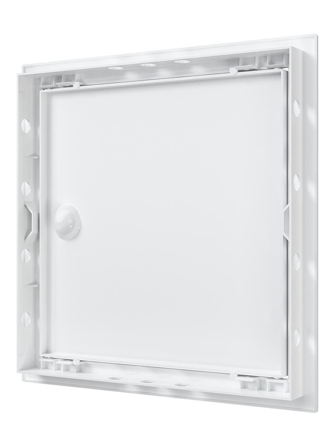 Люк ревизионный Л фланец  246х246 ручка 268х268 пластик Л2525Р