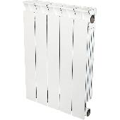 Радиатор биметалл. STOUT Space 500  5 секций SRB-0310-050005 бок. подключение RAL9016