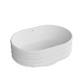 Раковина ARTBASIN Sabbia накладная 50, белая матовая, KERAMA MARAZZI