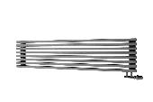 VELAR, Радиатор стальной трубчатый Q60 2000 H -4 секц. П50 7036 мат
