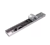 ROMMER Конвектор внутрипольный RCQ 120.260. 800 (Решётка ролик, анод. алюминий)  RCQ-1000-1226080