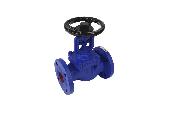 Клапан запорный чугун Ду65, Ру16, фланцевый, сильфонное уплотнение Benarmo 107-6914