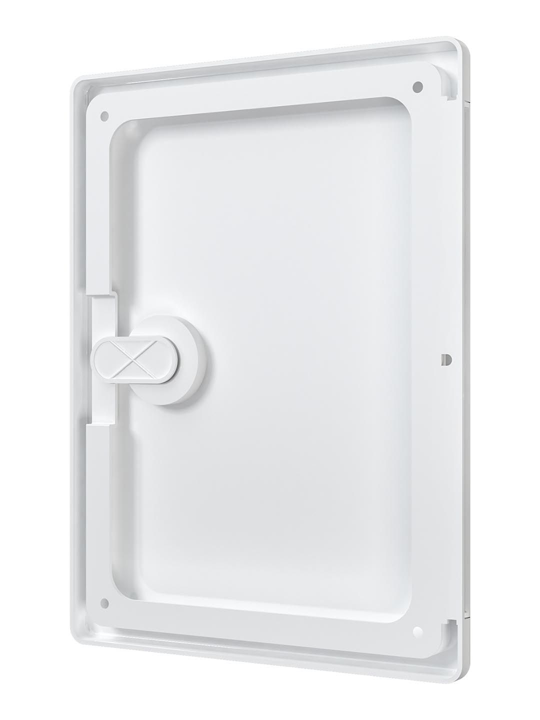 Люк-дверца ревизионная накладная с ручкой-задвижкой АБС 150х200 ЛТ1520П