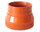 Переход ДИНАРМ концентрический под муфту, крашенный, 2