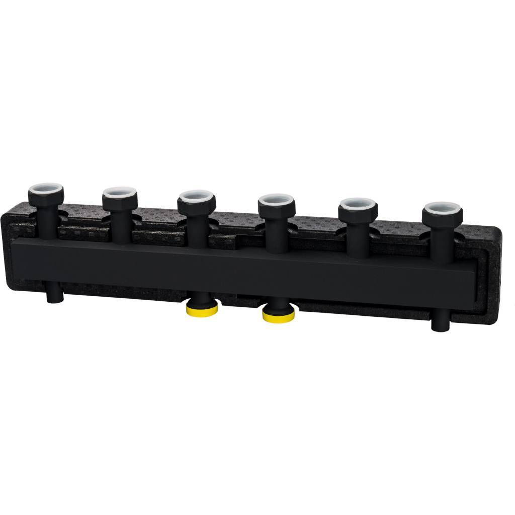 Коллектор распр. Ду25 3-вых в телоизоляции STOUT (SDG-0016-004003)