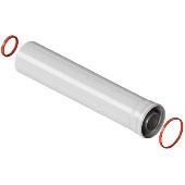 Труба коакс. Ø60/100 без наконечника 1 м ROMMER INOX Line (RCA-6100-001000)