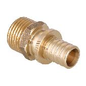 Соединитель надвижной с переходом 20(2,8) х 3/4 НР (5/150) VT