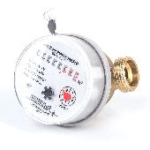 Счетчик воды универсальный ПУЛЬС 15У-110  обр.клапан (20) + КМЧ 2025г.