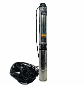 Насос скважинный GIDROX 3.5QJDm5/11 (920Вт, 100л/мин, напор макс-62м) кабель 30м