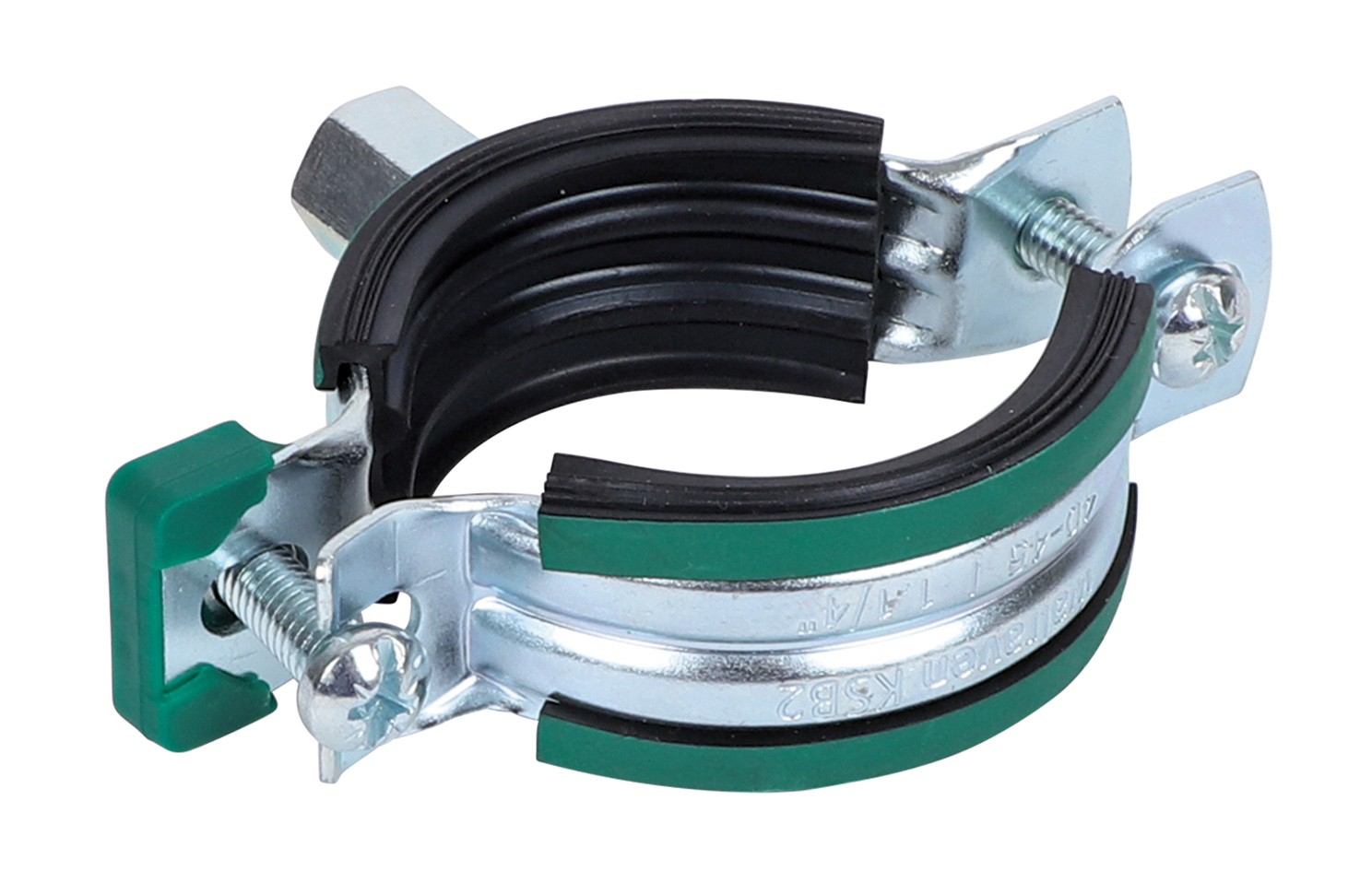 Хомут оцинкованный с epdm 2S М8/10 20-24мм