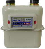 Счетчик газа СГД-G4 с ТК (ду1 ¼) левый (110 мм) СЧЕТПРИБОР поверка 2025г.