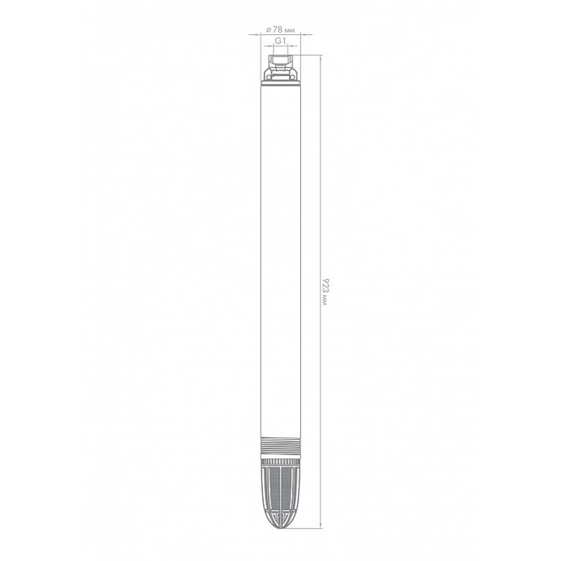 Насос погр. ДЖИЛЕКС ВОДОМЁТ 3Д 55/50 5600