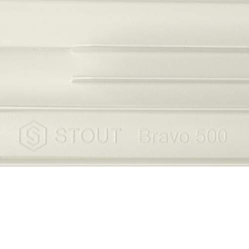 Радиатор алюминиевый STOUT Bravo 500 12 секций SRA-0110-050012 бок. подключение