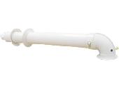 Комплект коакс. дым. Ø60/100 Protherm/Bosch/Buderus  0,75 м с фланцем CONTI KITC227RPT