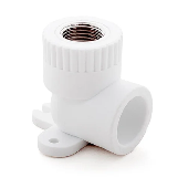 PPR Угольник комбинированный с креплением ВР L25*1/2F TIM (70/5) Tpp3037.0.02502s