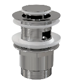 Водослив для умывальника click/clack 5/4