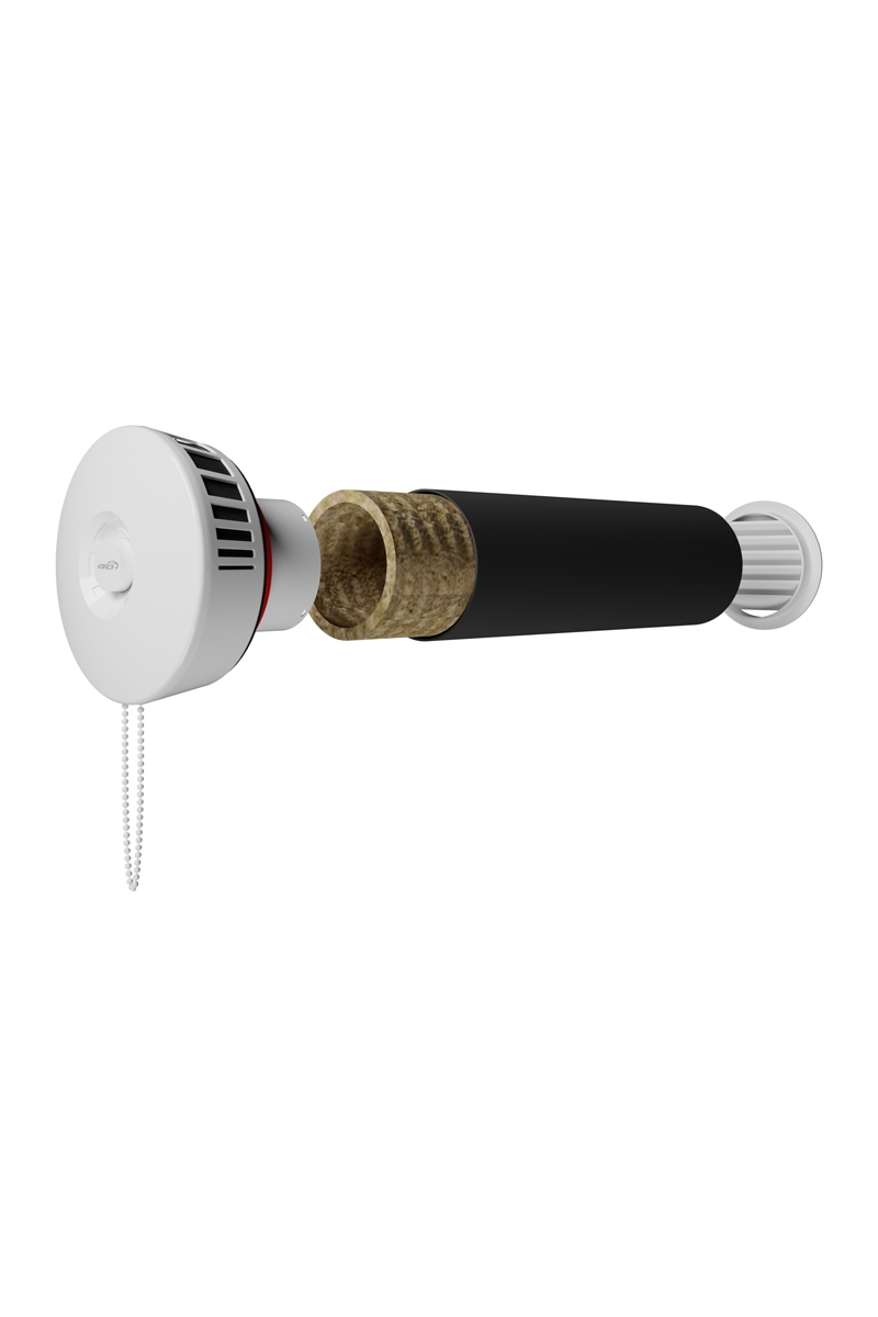 Клапан приточный KP KIV D125 труба ПНД РКМ L1м мин.вата ERA 12,5KP KIV100-02