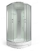 ERLIT Душевая кабина ER350926-C3-RUS 900*900*2260 (без г/м, средний поддон, мат.стекло)