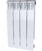 Радиатор алюминиевый STOUT VEGA 500 12 секций SRA-1310-050012 бок. подключение