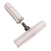 Комплект пяточных петель «FORMAT INTERIOR» для профиля белый FI 3000