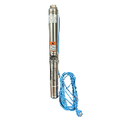 Насос скважинный Aquastrong 3.5SRm 2/10-0.75 (750Вт, 55л/мин, напор макс-59м) кабель 30м