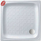 Поддон стальной эмалир. 0,8*0,8*0,15м, квадрат АNТИКА