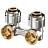 Multifiex ZB 3/4" НГ х 3/4" НР угловой (1015814) Oventrop